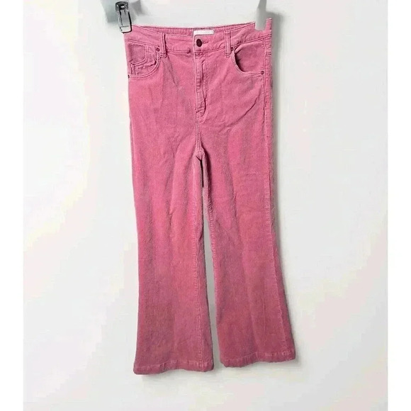 Rolla's Pants Ladies Pink Cordory East Coast Flare Size 28 IYKYK - Picture 1 of 16